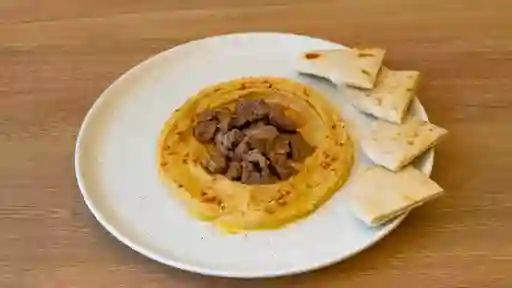 Hummus Mediterraneo con Lomo