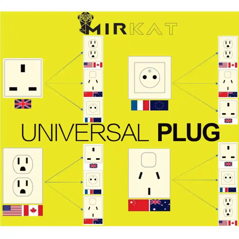 Ldnio Adaptador de Carga Universal para Viajes LD-Z4