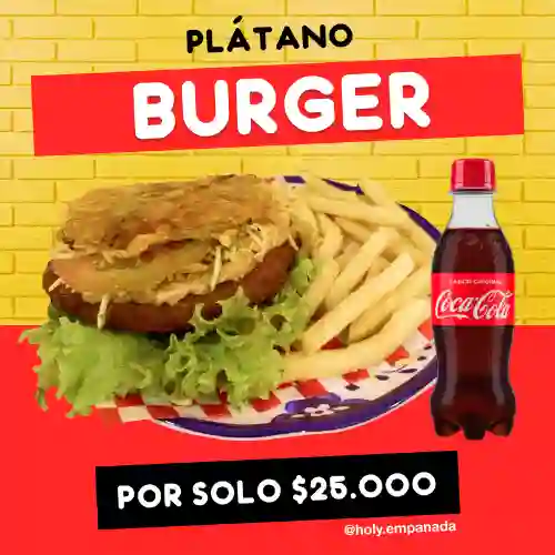 Combo Plátano Burger - Carne de Res