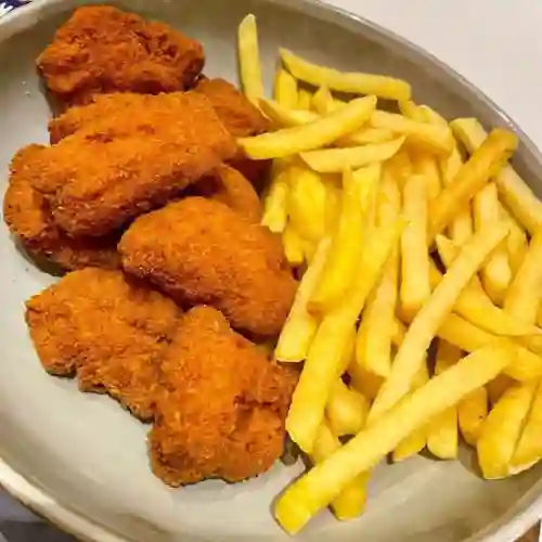 Nugget de Pollo 9Pz y Frenchs Fries 150G