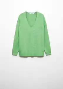 Buzo Jersey Kim Verde Pastel Talla S Mujer Mango