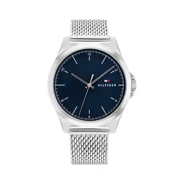 Reloj Becker Hombre Plateado 1710547 Tommy Hilfiger