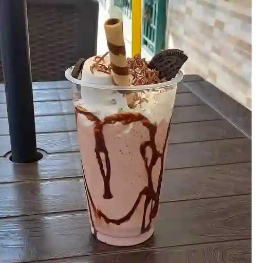 Malteada de chocolate