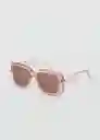 Gafas de Sol Lipari Rosa Pastel Talla 99 Mujer Mango
