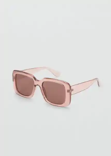Gafas de Sol Lipari Rosa Pastel Talla 99 Mujer Mango