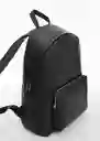 Mochila Camden Negro Talla 99 Hombre Mango