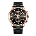 Curren Reloj Hombre Negro KREc8101