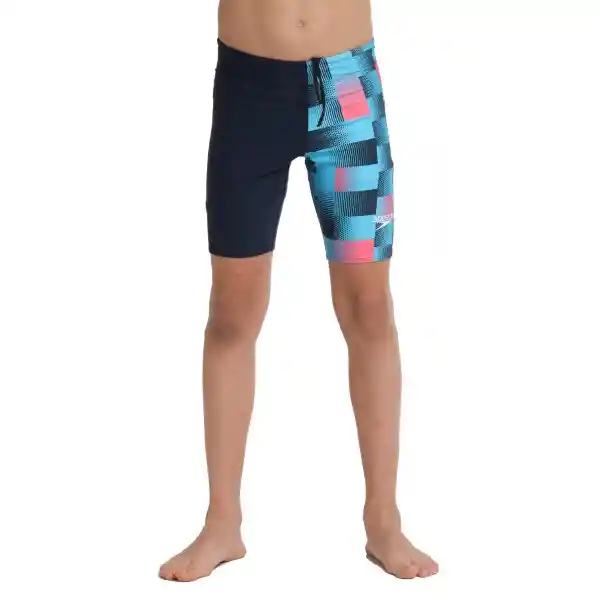 Pantaloneta Baño Jammer Jr Picton Dot Linear Talla 8 Speedo