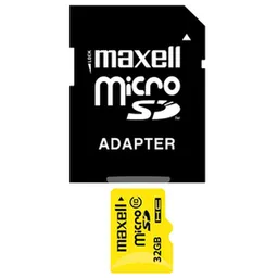 Maxell Memoria Microsd32 Gb Sdxc Uhs-1 Con Adaptador Sd