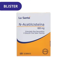 La Santé Granulado Para Solución Sobre N-Acetilcisteína (600 mg)