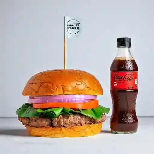 Combo Stacker Maxi + Coca Cola Sin Azúcar 400 ml