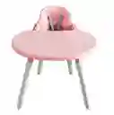 Bebesit Silla Comedor 3 en 1 Baby Desk Rosada