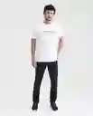 Camiseta Authentic Graphic Blanco 0 Claro T. M Chevignon