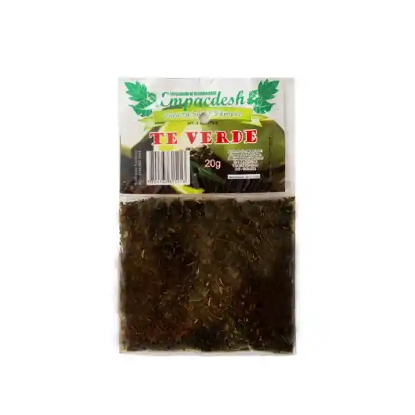Empacdesh té Verde Deshidratadado