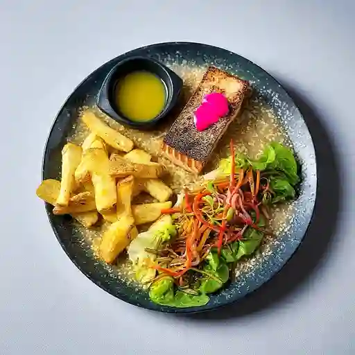 Salmón en Salsa de Maracuyá