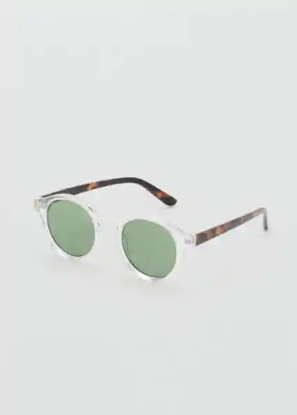 Gafas Justin Blanco Talla 99 Hombre Mango