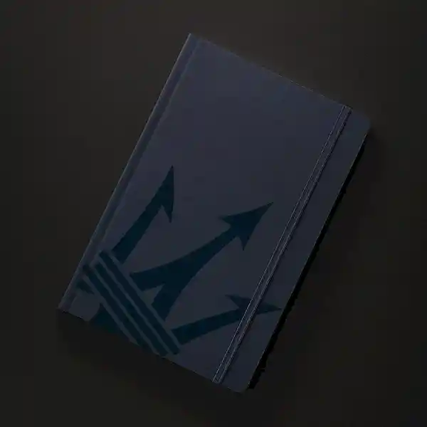 Inkanta Cuaderno Maserati Papel Piedra Rayado Azul