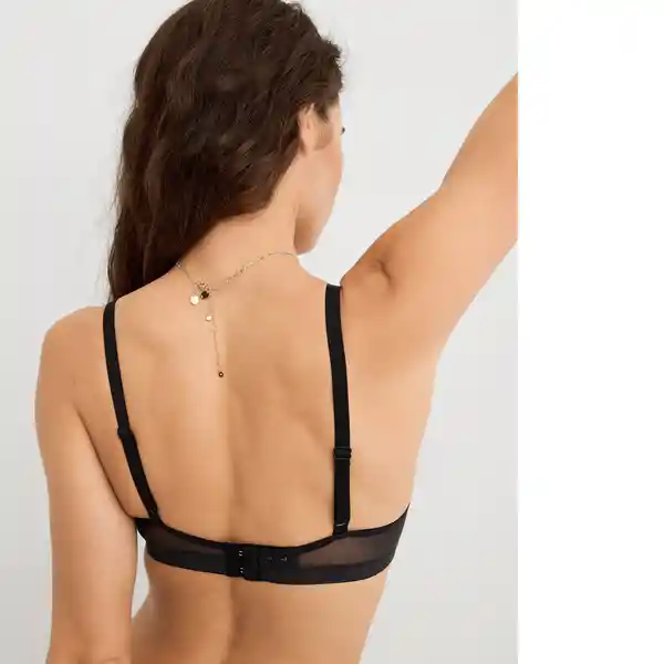 Bralette Negro Talla: SMALL American Eagle