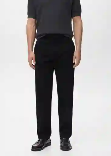 Jean Chet Navy Talla 40 Hombre Mango