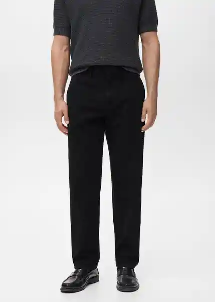Jean Chet Navy Talla 40 Hombre Mango