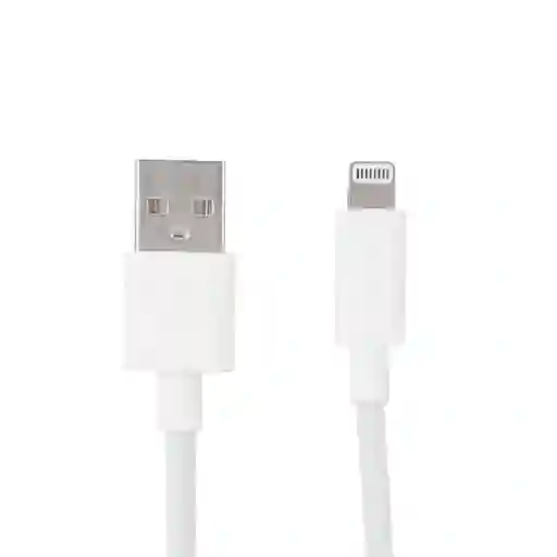 Lightning Cable De Carga Sync 3A Blanco 2M