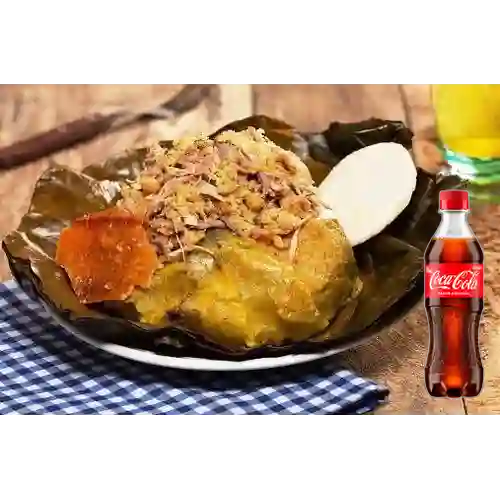 Combo Mixto O Remontado + Coca Cola Original 400 ml