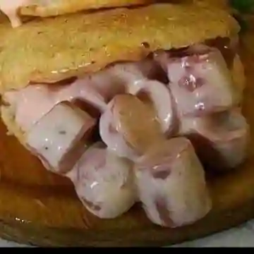 Arepa Salchicha