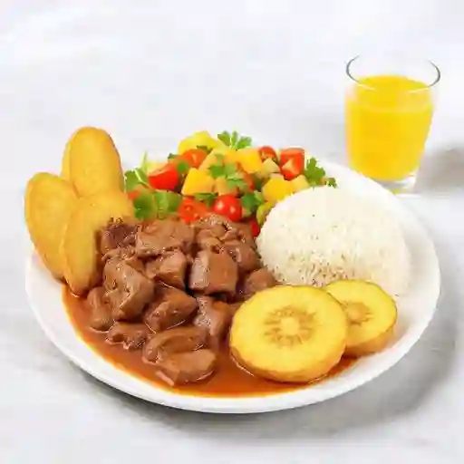 Lengua de res a la criolla