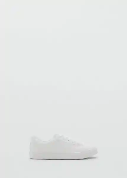 Tenis Deportiva Adam Blanco Talla 34 Niños Mango