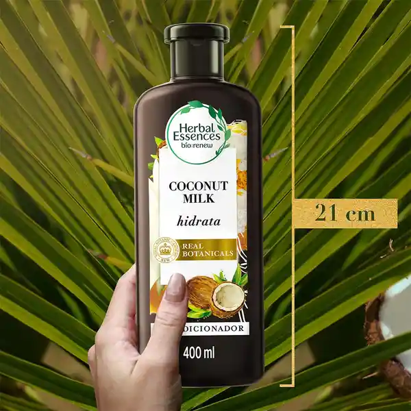 Acondicionador Herbal Essences Bio:Renew Leche de Coco Rinse 400 ml