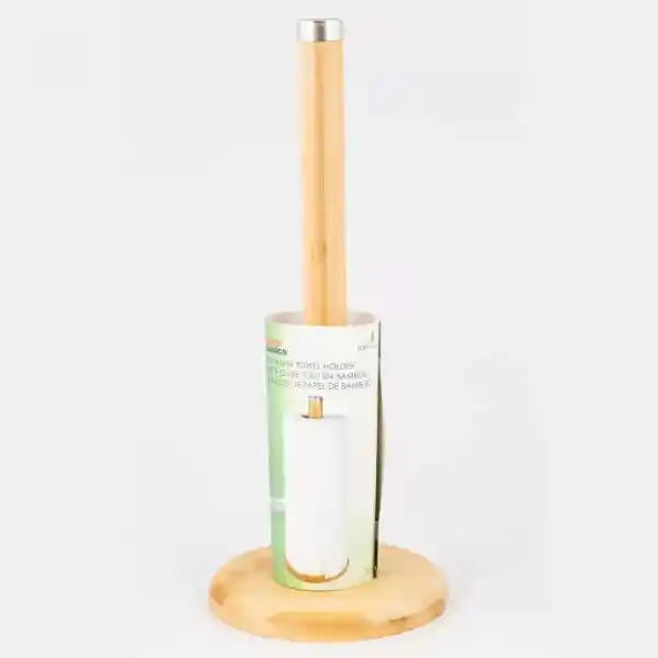 Home Basics Porta Rollo en Bamboo Woody Ph47567