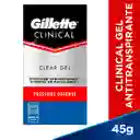 Gillette Desodorante Clinical Clear Gel Pressure Defense