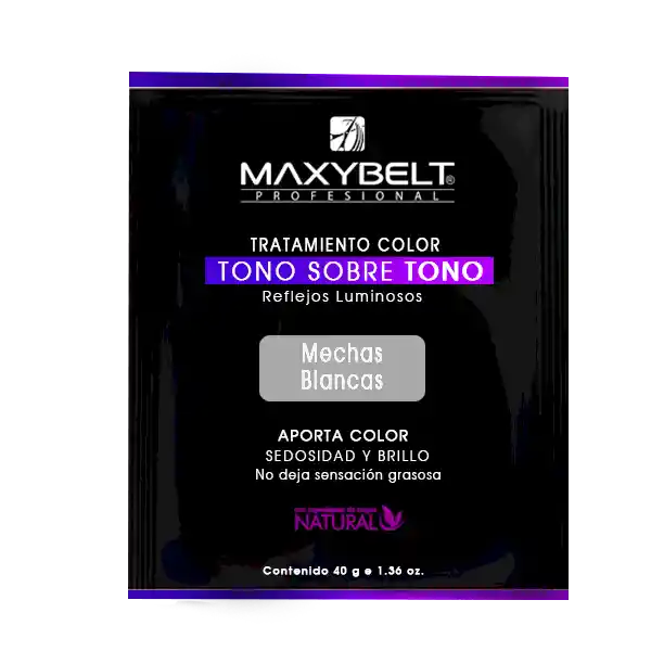 Maxybelt Tratamiento Color Tono Mechas Blancas 40 g