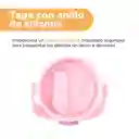 Vaso Plástico Con Correa Hombro Degradado Rosa 1300 mL Miniso