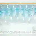 Rejiplas Soporte Copas Blanco