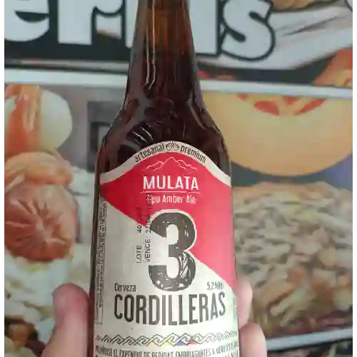 Cerveza Artesanal 3 Cordilleras Mulata