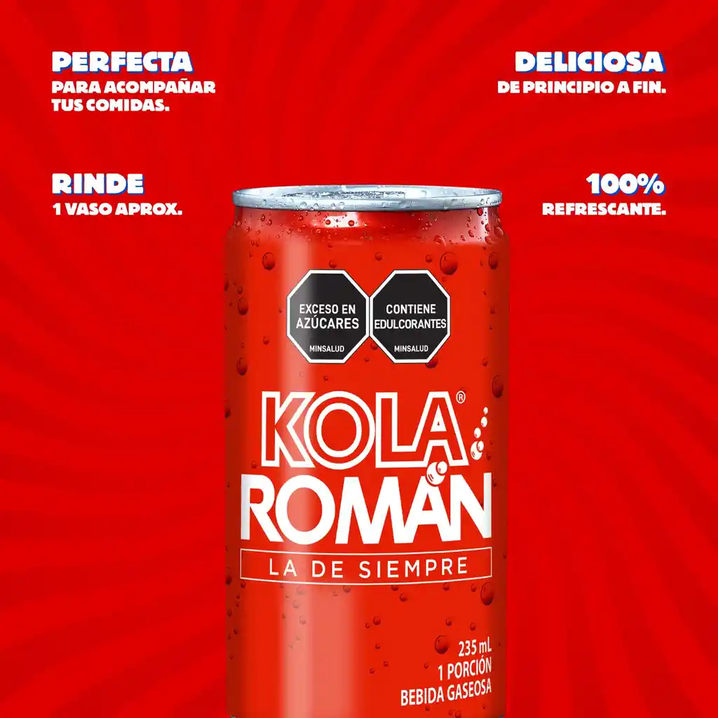 Kola Roman Gaseosa Original 235 mL