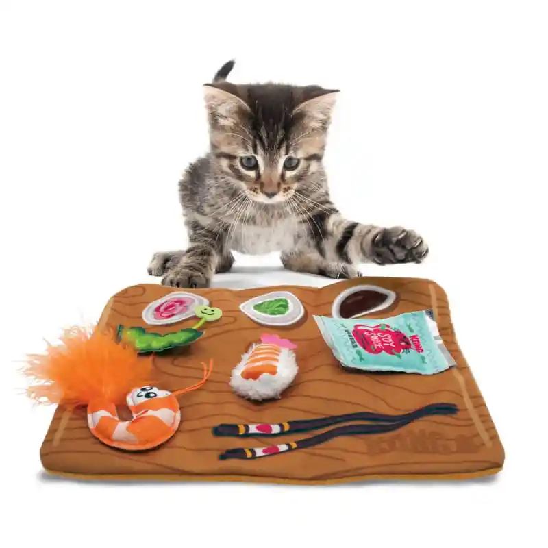 Kong Juguete Para Gato Pull-A-Partz Sushi