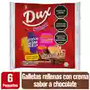 Dux Galleta Rellena con Crema Sabor Chocolate