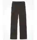 Pantalón Mujer Gris Talla 0 Regular American Eagle