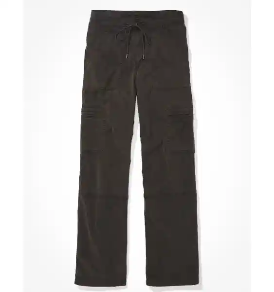 Pantalón Mujer Gris Talla 0 Regular American Eagle