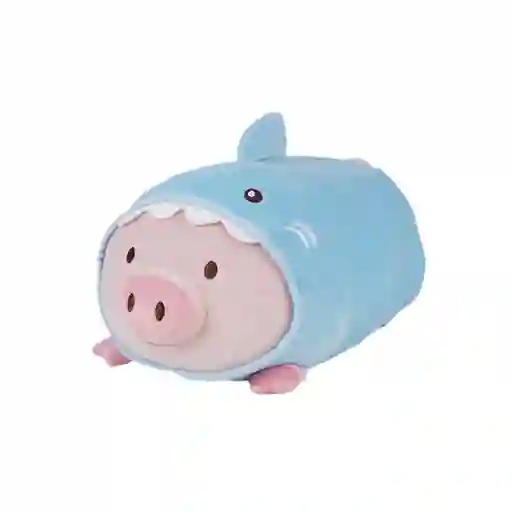 Peluche 13In Gigi Con Disfraz de Tiburón Mini Family Miniso