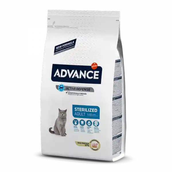 Advance Alimento Ad Cat Sterilized Adult 1- 10 Anos X1,5kg