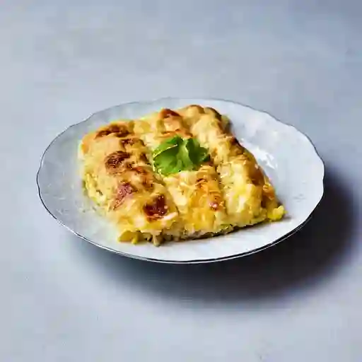 Canelones de Pollo con Champiñones