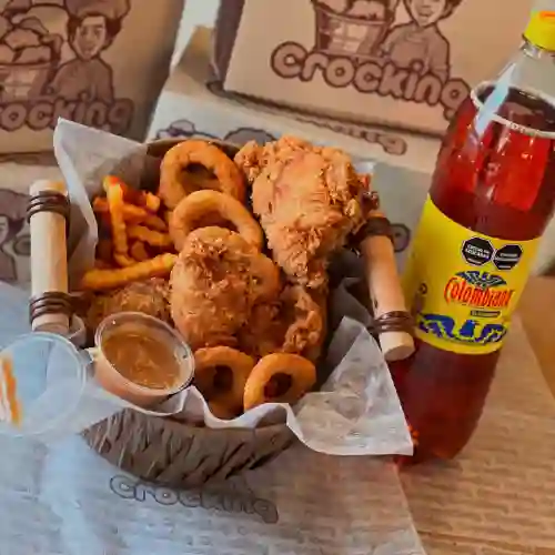 1/4 Pollo Broaster