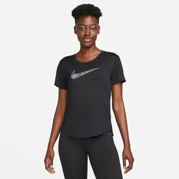 Nike Camiseta W Df Swoosh Hbr Top Negro T. S Ref: FB4696-010