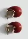 Pendientes Cameron2 Rojo Talla 99 Mujer Mango