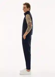 Chaleco Nadast Navy Talla M Hombre Mango