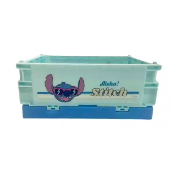 Organizador Plástico Plegable Serie Lilo & Stitch S Miniso