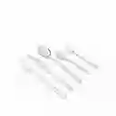 Set Cubiertos Austin Plateado Ambiente Gourmet